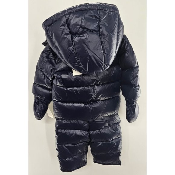 NEW!! Polo Ralph Lauren Baby Boy Water-Repellent Down Snowsuit Set 9 months - Picture 7 of 9